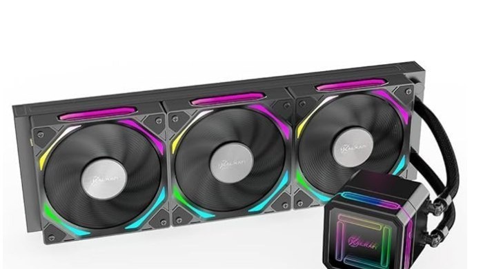 Water Cooler Gamer Kalkan Delta 360 Wireless ARGB Preto KLK00051