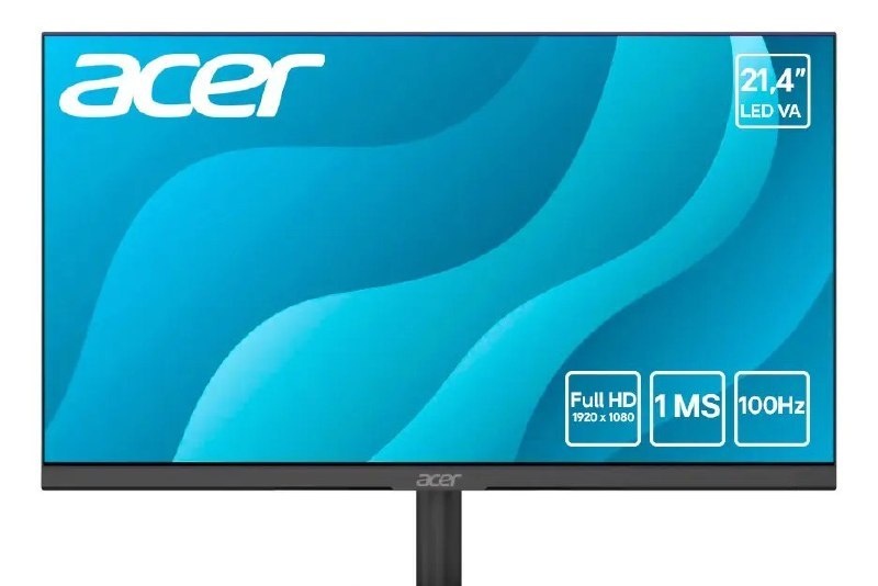 Monitor Acer 21,4 100Hz Mk221q Bi LedVa Full Hd 1ms Hdmi Vga Vesa