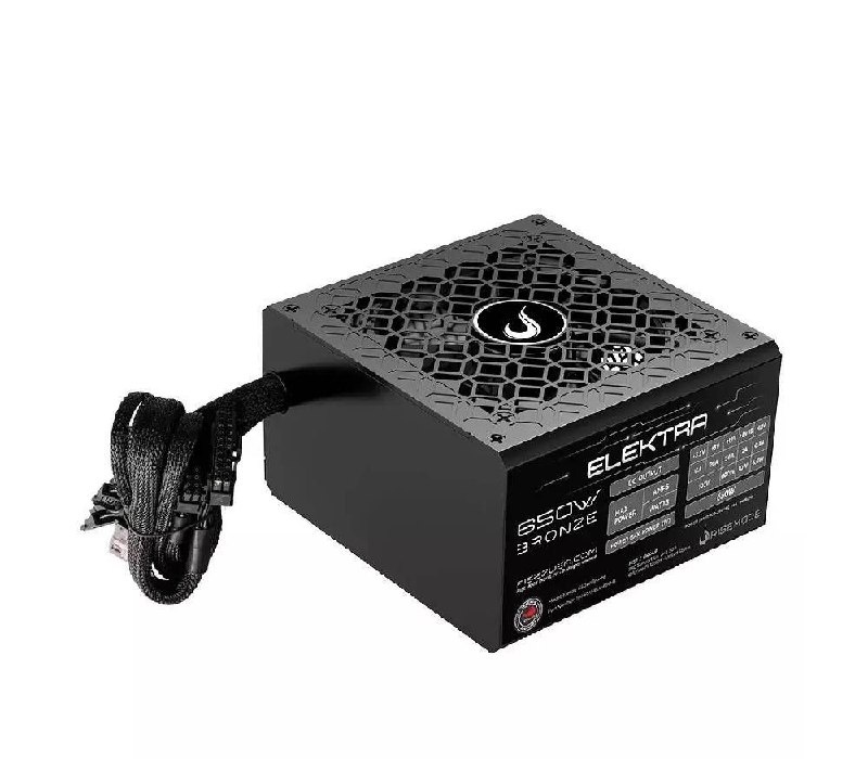 Shopee  lojagigantec - Fonte Gamer Rise Mode Elektra 650W 80 Plus Bronze PFC Ativo - RM-PSU-ELK-650-B
