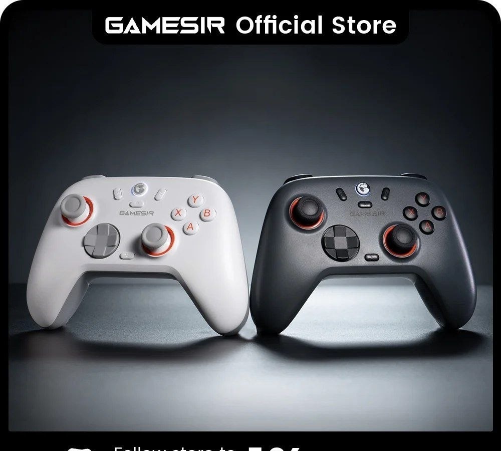 GameSir Nova 2 Lite Controlador de interruptor sem fio Bluetooth Gamepad com efeito Hall para Nintendo Switch, iPhone, Android, PC