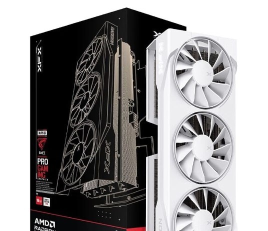 RX 9070 Placa de Vídeo XFX Swift RX 9070 OC WHITE TRIPLE FAN GAMING EDITION WITH AMD Radeon , 16GB, GDDR6, HDMI 3xDP, RDNA 4 - RX-97SWFB3W9