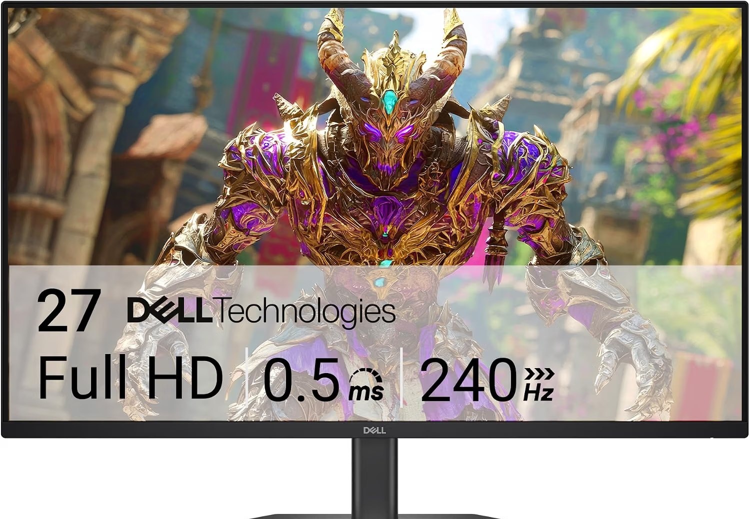 Monitor Dell 27 Full HD 1920 x 1080 - 240Hz - IPS, 99 sRGB, TÜV 3 Estrelas, Conforto Ocular - SE2726HG