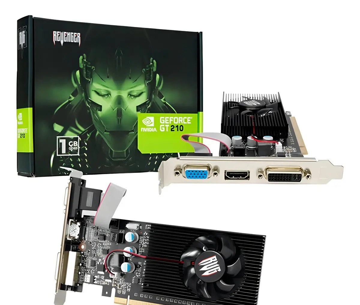 Placa de Vídeo Nvidia GeForce GT 210 Revenger 1GB DDR3 HDMI VGA