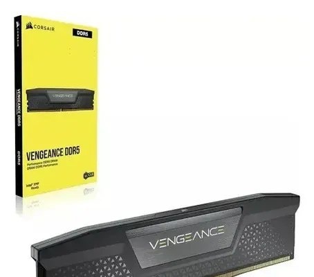 Memória Corsair Vengeance 16gb Ddr5 5200mhz Preto am5 memoria