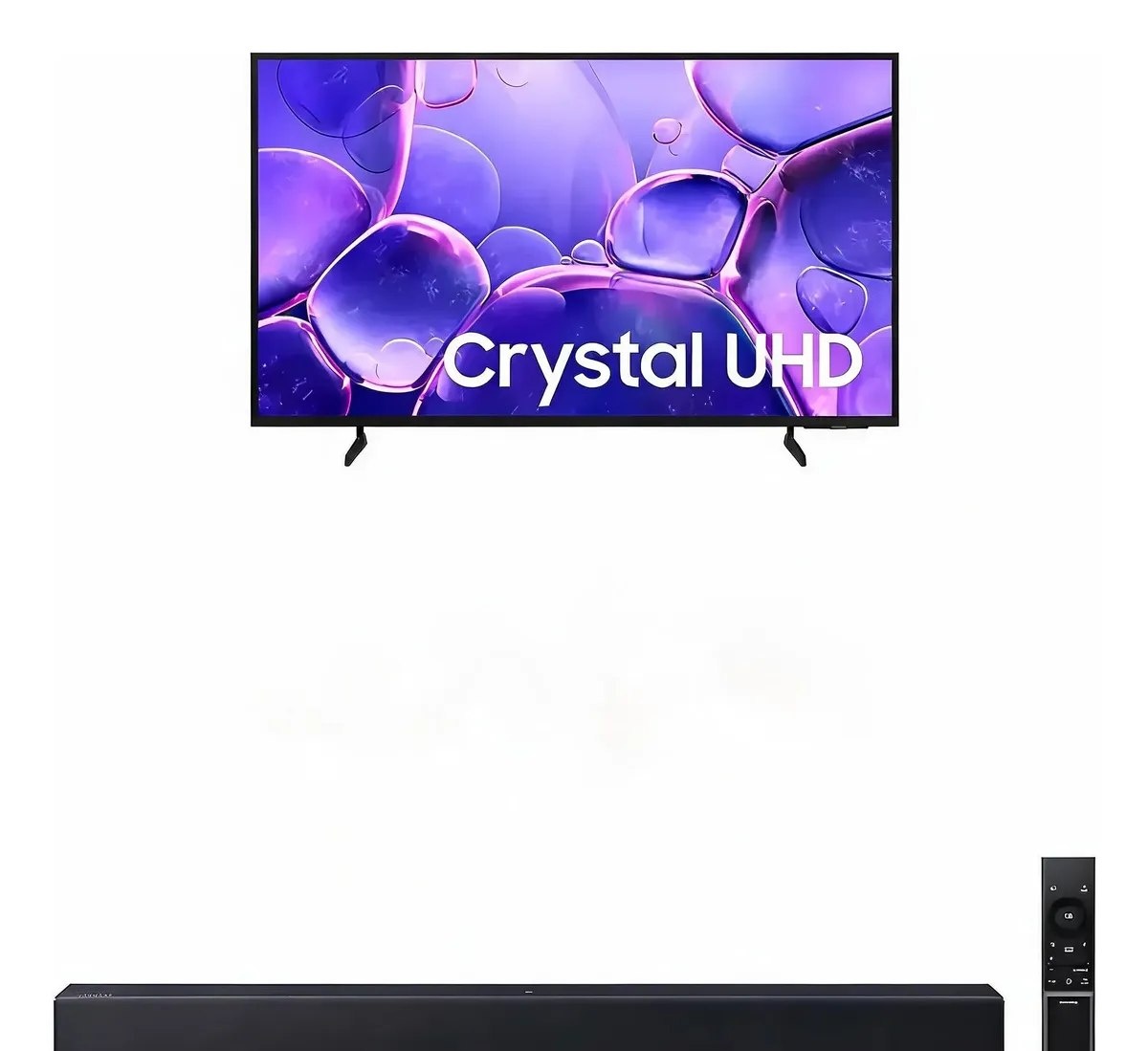 Samsung Smart Tv 55 Crystal Uhd 4k  Soundbar Hw-b400f