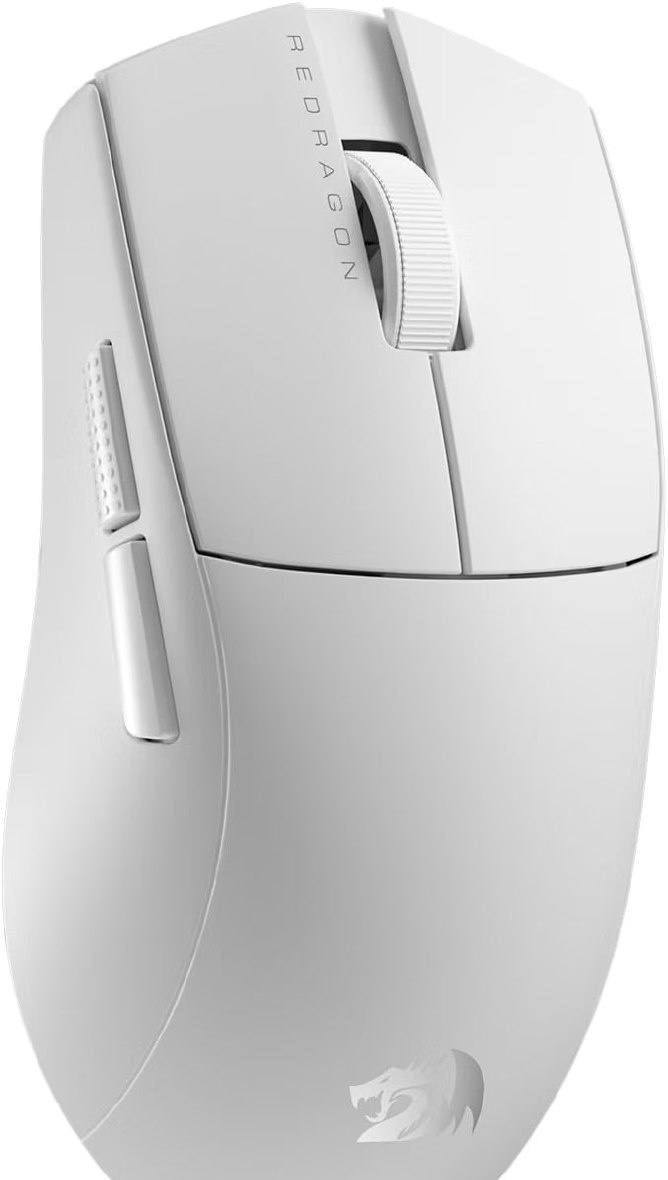 Mouse Gamer Redragon King Pro Branco Pixart PAW3395 26000DPI M916W-PRO-1K