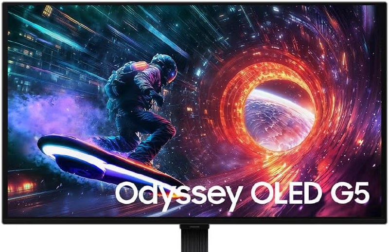 Samsung Monitor Odyssey OLED G5 27, QHD, 180Hz, 0.03ms, G-sync, FreeSync, DP, HDMI