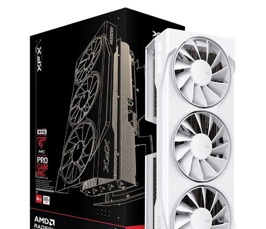 RX 9070 Placa de Vídeo XFX Swift RX 9070 OC WHITE TRIPLE FAN GAMING EDITION WITH AMD Radeon , 16GB, GDDR6, HDMI 3xDP, RDNA 4 - RX-97SWFB3W9