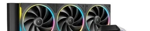 MercadoLivre - Water Cooler Gamer Deepcool Lm360 Com Tela Ips 2,4pol Lcd Preto  Branco