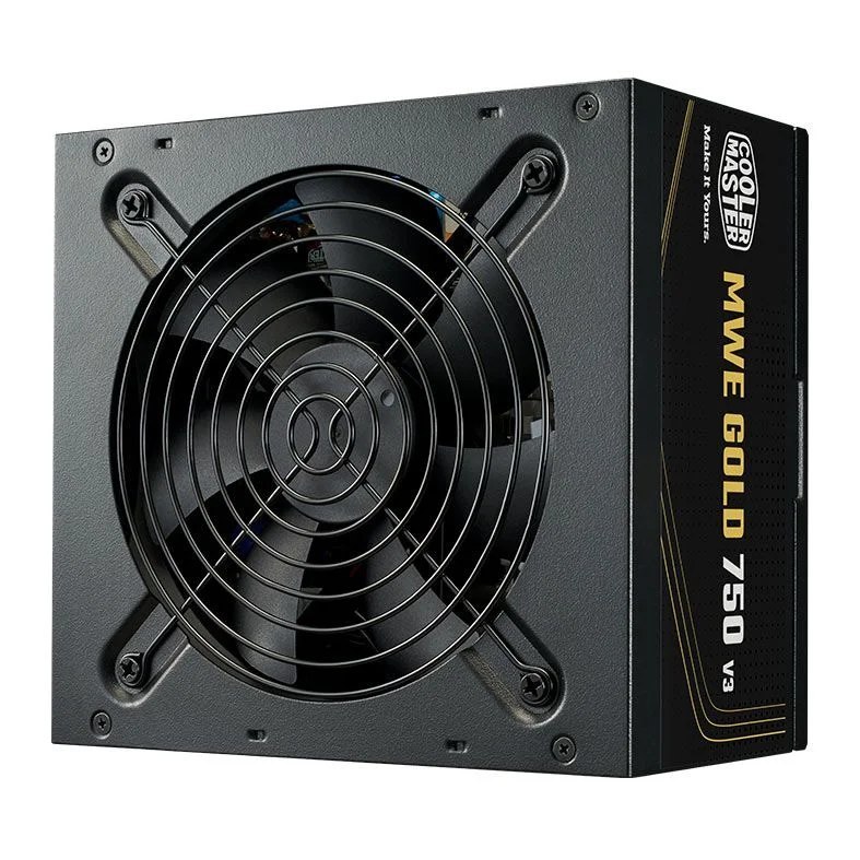 750w Fonte Cooler Master Mwe Gold 750 V3 Atx 3.1 80 Plus Gold