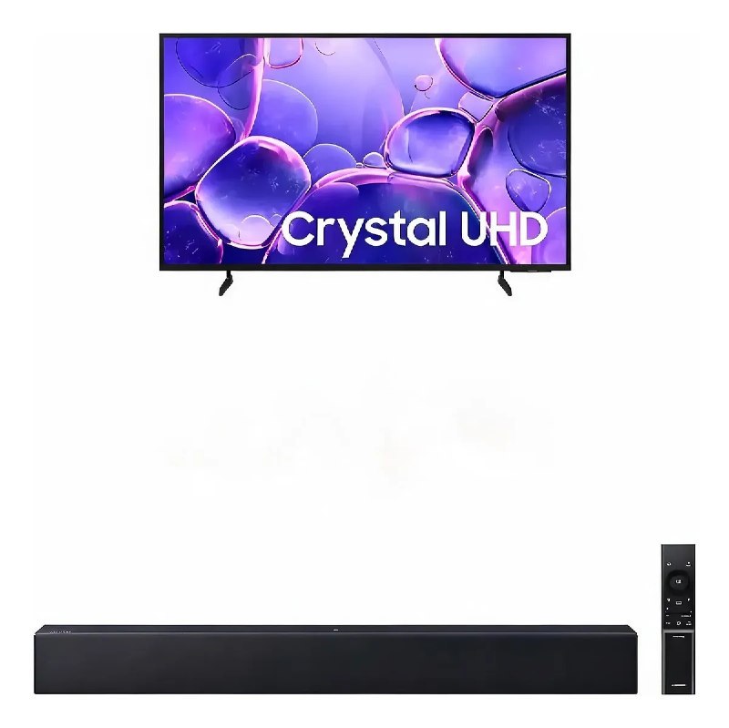 Samsung Smart Tv 55 Crystal Uhd 4k  Soundbar Hw-b400f