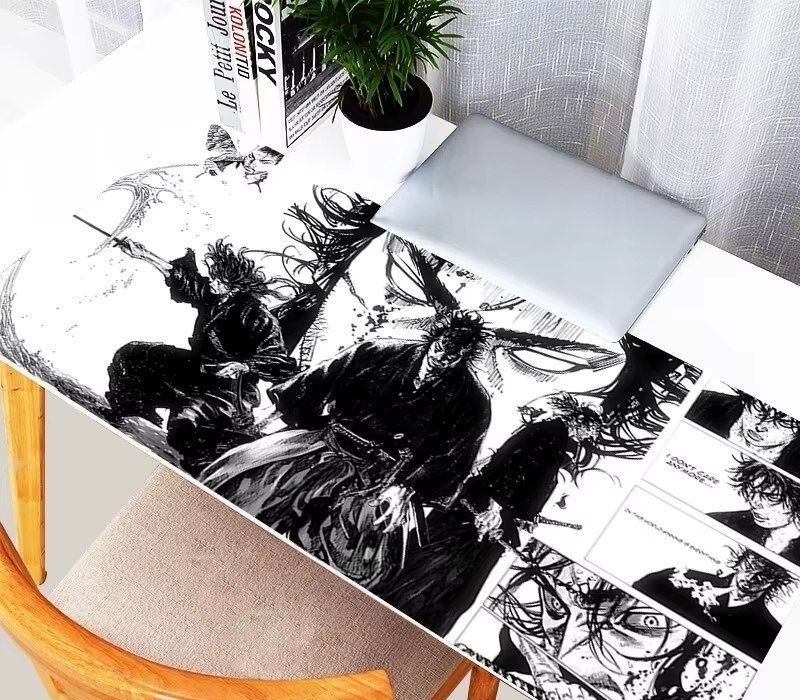 Mousepad Anime Samurai, vários tamanhos e estampas mouse pad