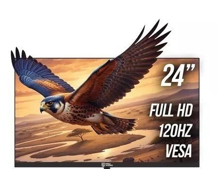 Monitor Safe Gamer ProWork 23,8 Ips, Fhd 120Hz Hdmi Vga Preto