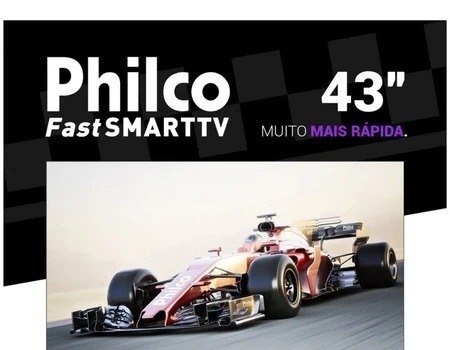 Smart Tv 43 Philco P43cra Full Hd Wi-Fi Hdmi Usb Conversor Digital