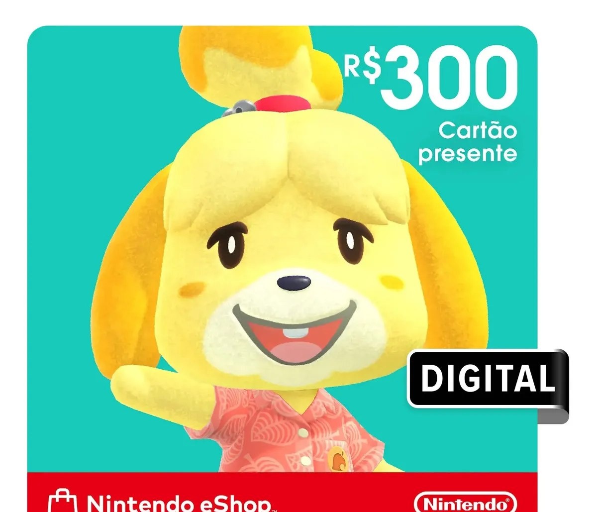 Nintendo Gift Card eShop R 300 Digital