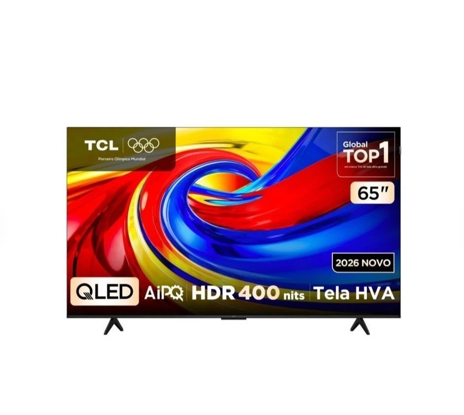 Smart Tv 65 Tcl Qled 4K Wi-Fi Google Tv - 65P7l