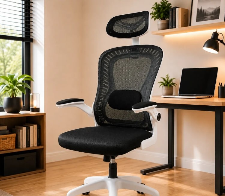 MercadoLivre - Cadeira De Escritório Ergonômica Giratória Premium Tela Mesh