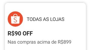 Novo Cupom Shopee