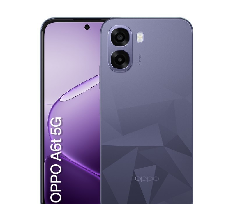 Smartphone OPPO A6T 5G 256GB 24GB 816GB 6500mAh 50MP AI 120Hz NFC IP64