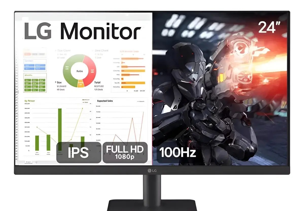 Monitor Gamer LG 24 IPS 100hz 24ms500-b Fullhd