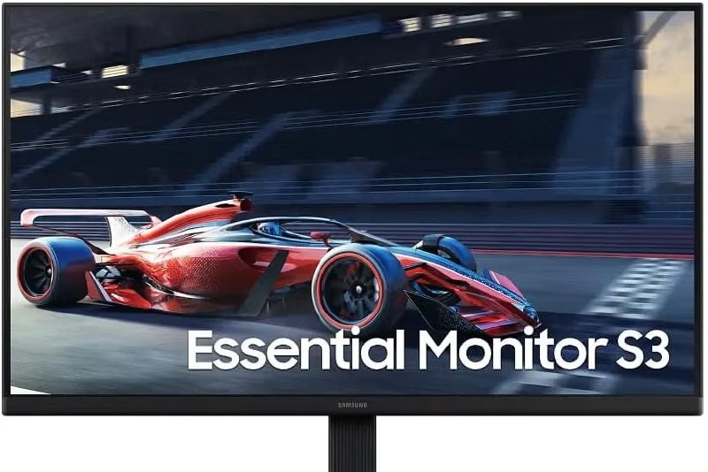Monitor Gamer Samsung 24 FHD,100 Hz, HDMI, VGA,Preto, S3