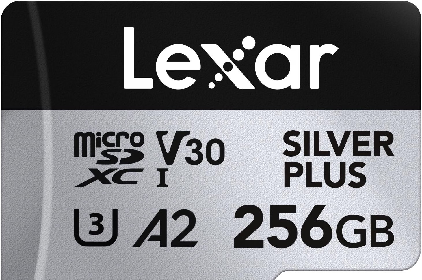 Cartão de Memória Lexar Professional SILVER PLUS microSDXC UHS-I Card 256GB