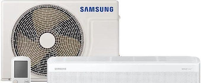 Samsung Ar Condicionado Split Inverter Samsung WindFree AI 18000 BTUh Frio AR60F18D1AWNAZ - 220 Volts