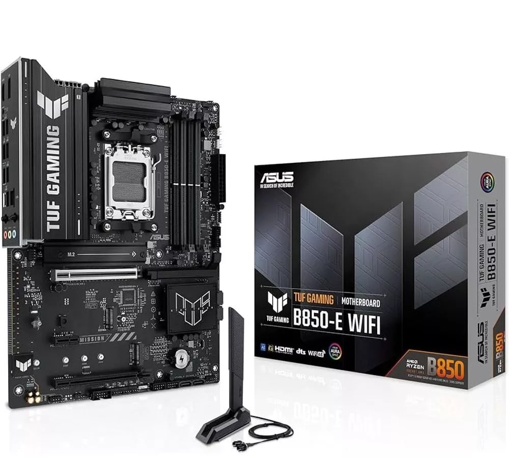 Placa-mãe Asus Tuf Gaming B850-E WIFI DDR5 DisplayPort, HDMI, USB 90MB1L20-M0E