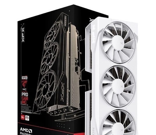 RX 9070 Placa de Vídeo XFX Swift RX 9070 OC WHITE TRIPLE FAN GAMING EDITION WITH AMD Radeon , 16GB, GDDR6, HDMI 3xDP, RDNA 4 - RX-97SWFB3W9
