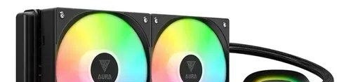 Water Cooler Gamdias Aura Gl 240 V2 240Mm Argb Intelamd Black