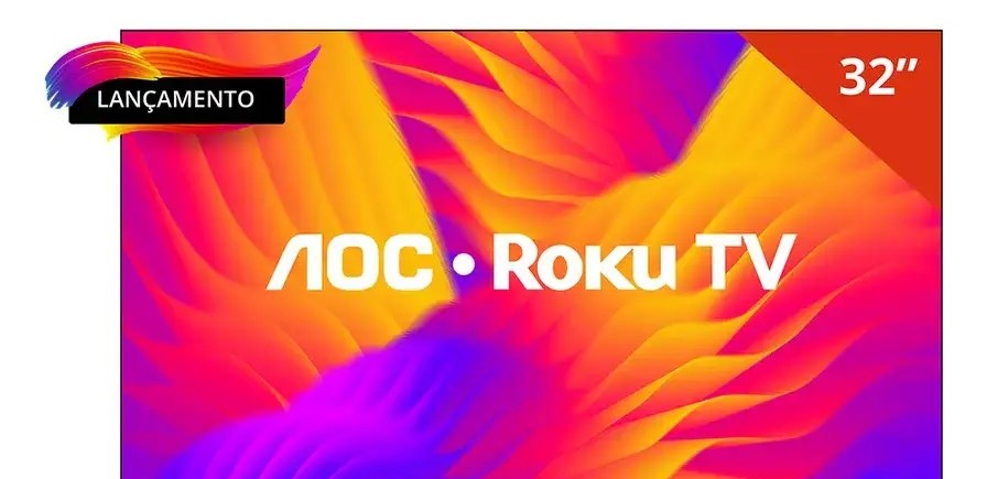 Smart Tv Aoc Dled 32 Wi-fi Roku Tv Quad Core 32s515578g