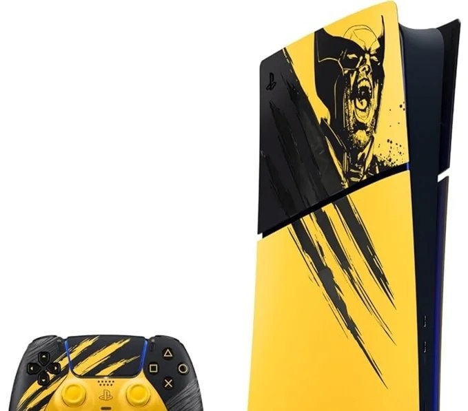 Console PlayStation 5 Sony Edição Digital Marvels Wolverine Pacote de Edição Limitada, 825 GB, Amarelo - 1000056865