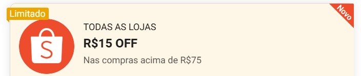 NOVO CUPOM SHOPEE