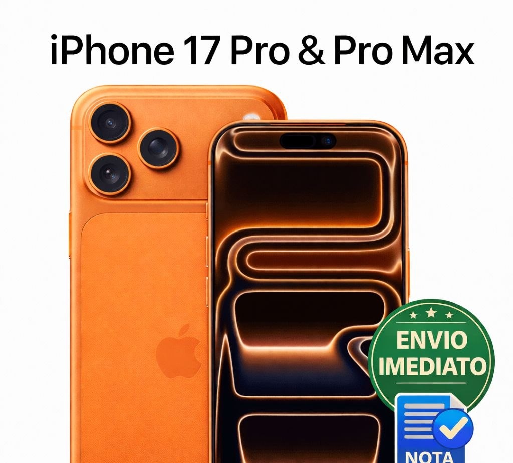 Apple iPhone 17 Pro ou Pro Max Envio Imediato e Nota Fiscal com 256gb ou 512gb
