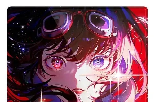 Internacional Mousepad Gamer Glass Atk Crimson De Vidro Temperado Esport P