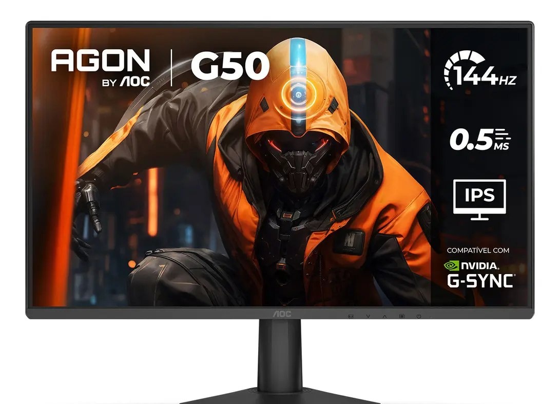 Monitor Gamer Aoc Agon 24 144hz Ips Hdr10 G-sync 24g50f