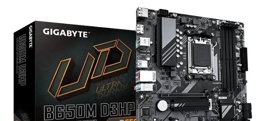 Placa Mãe Gigabyte AMD AM5 B650m Ultra D3hp 4xddr5 Matx Preto