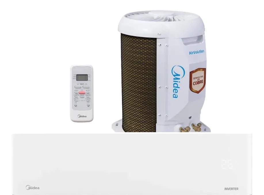 Ar-condicionado Split 22.000 Btus Inverter Lite Frio Midea Branco