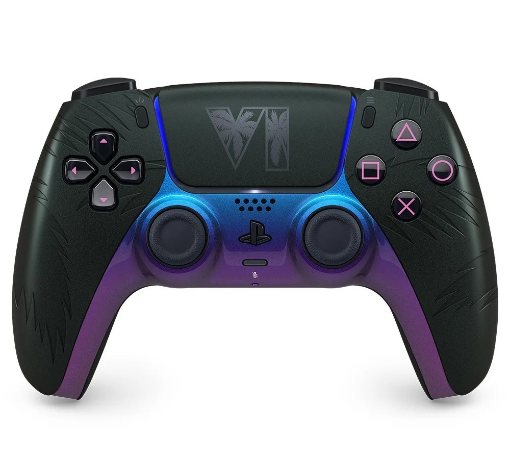 Pré-Venda Controle GTA 6 sem fio DualSense preto  Edição limitada do Grand Theft Auto VI PS5