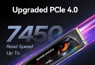 1TB Movespeed 7450mbs ssd nvme m.2 2280 4tb 2tb 1tb m2 pcie 4.0x4 2280 PS5 e PC