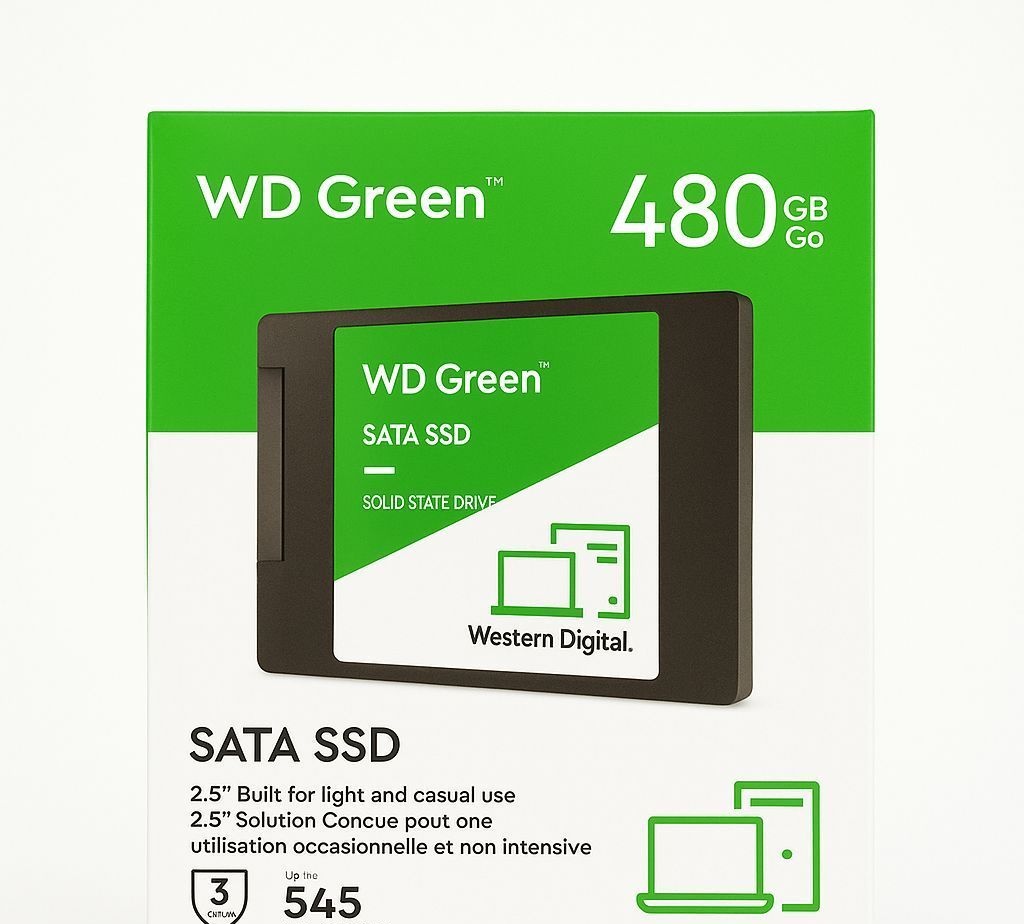Shopee - SSD WD Green 480GB INTERNO WESTERN DIGITAL SATA3 WD GREEN WDS480G3G0A 480 GB VERDE