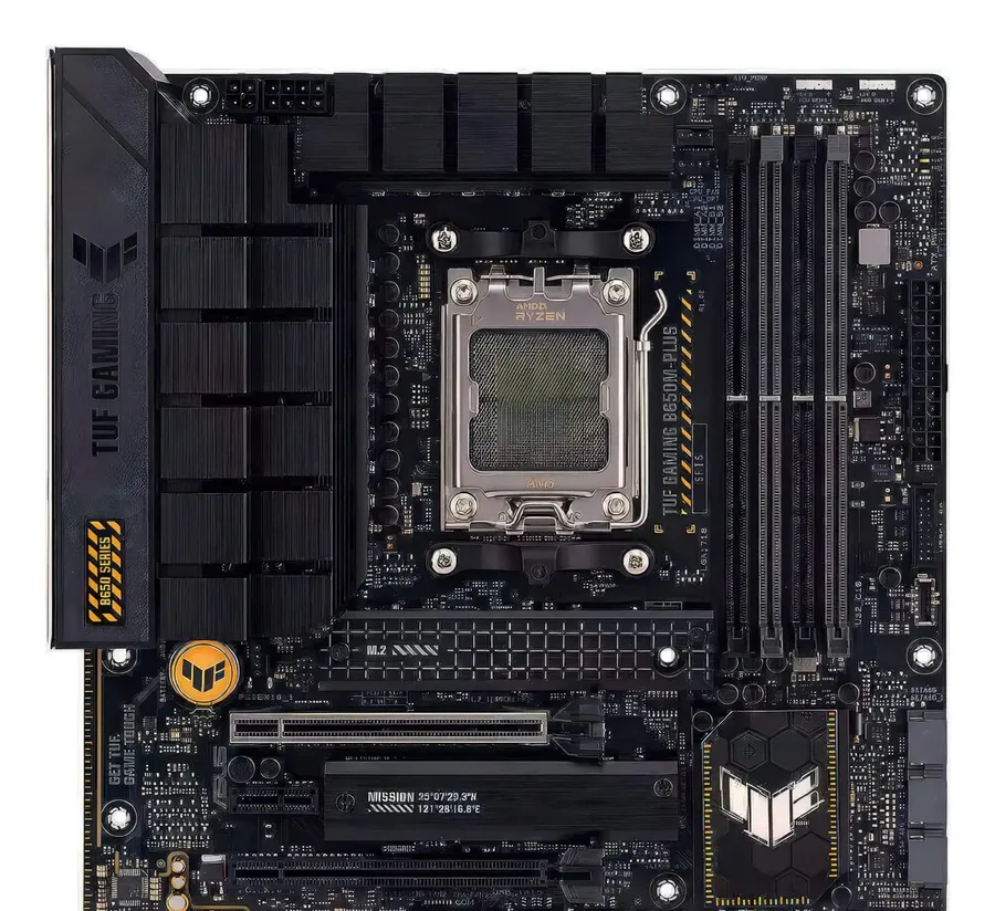 Placa Mãe Asus Tuf Gaming B650m-plus, Am5, Microatx, DDR5