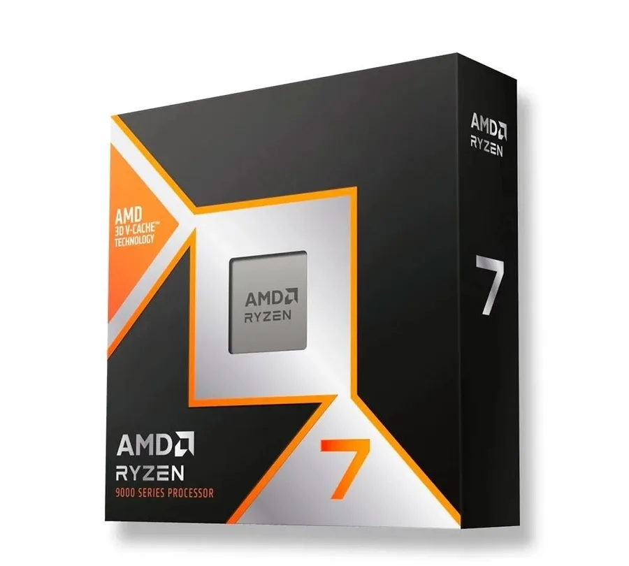 Processador AMD Ryzen 7 9800X3D, 4.7GHz 5.2GHz Max Turbo, Cache 8MB, 8 Núcleos, 16 Threads, AM5, Sem Vídeo Integrado - 100-100001084WOF