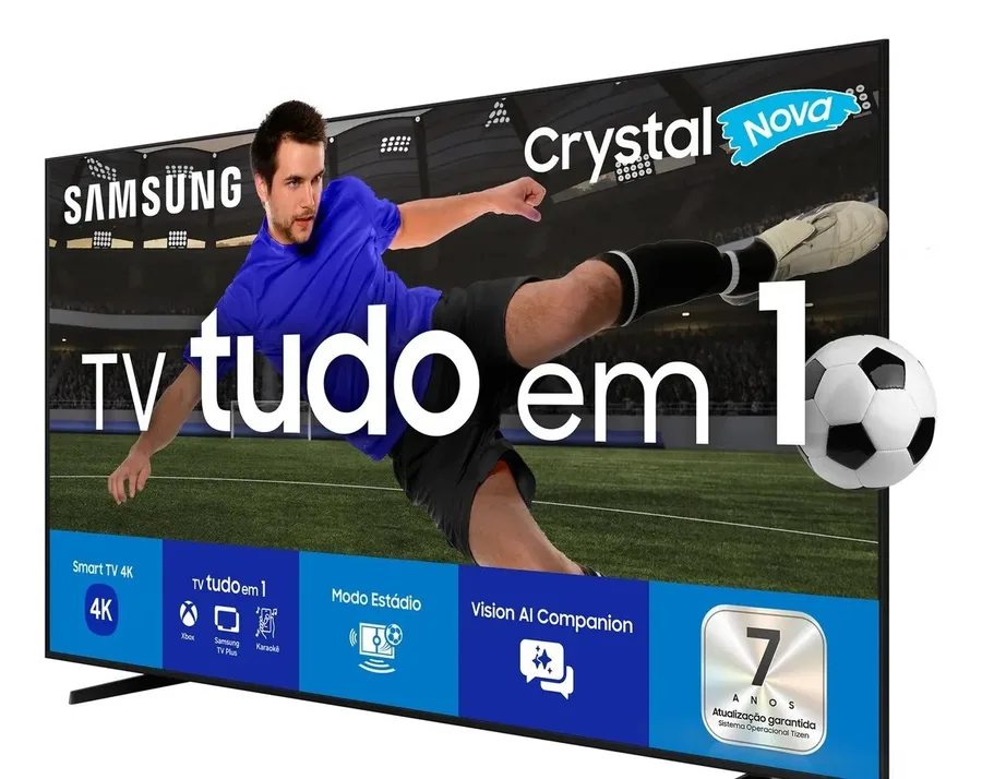 Smart Tv U8600f Crystal Uhd 4k 50 2025 Preto Samsung