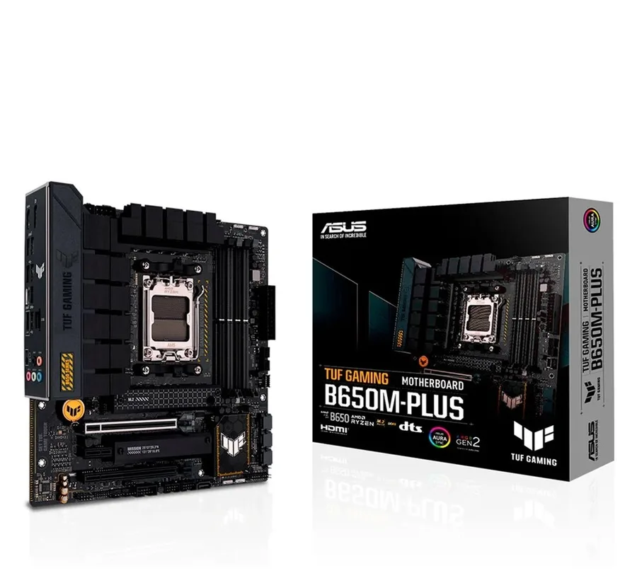 Placa Mãe Asus Tuf Gaming B650m-plus, Am5, Microatx, DDR5