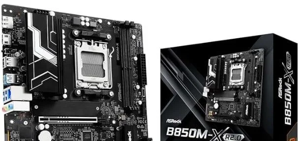 Placa Mãe Asrock B850M-X R2.0 AM52xDDR5HDMIDPM.2USB 3.2