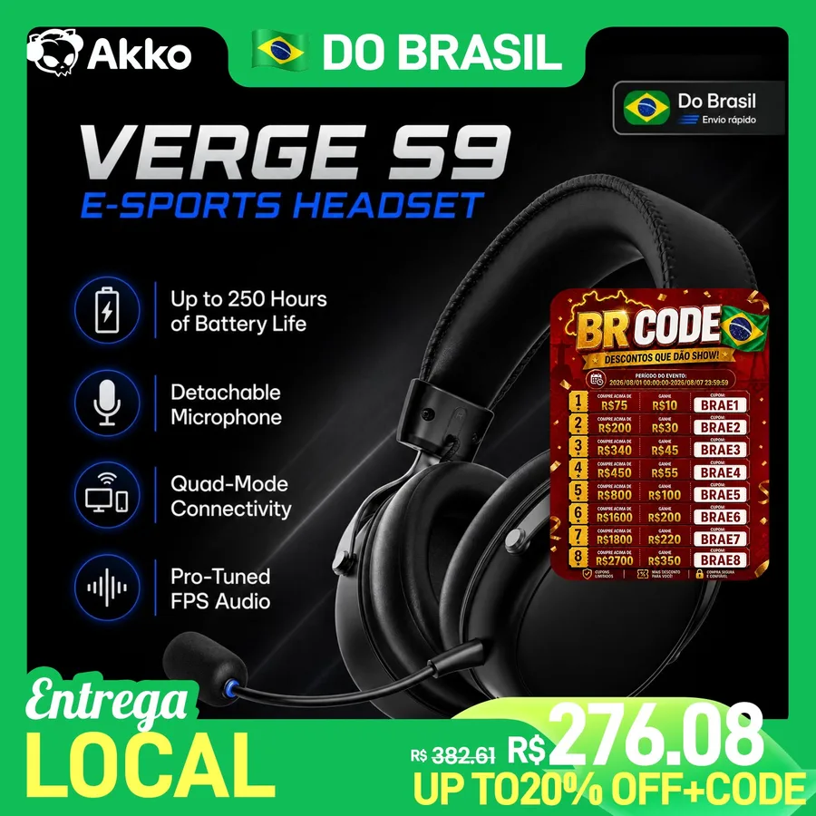 Headset AKKO Verge S9 Ultra