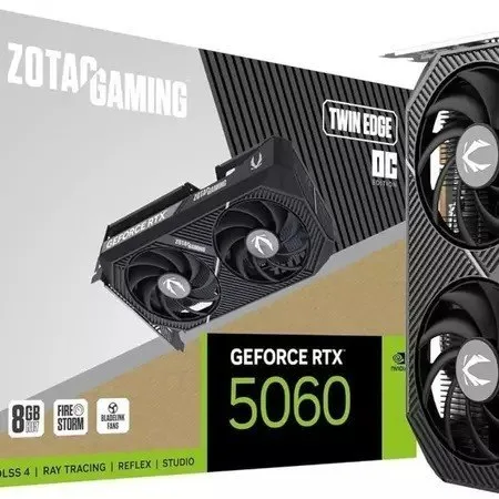 Placa De Video Nvidia GeForce RTX 5060 8GB Zt-B50600H-10M