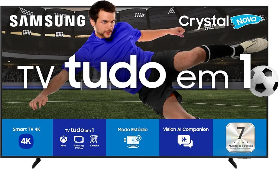 Samsung Smart TV 50 Crystal UHD 4K U8600F 2025