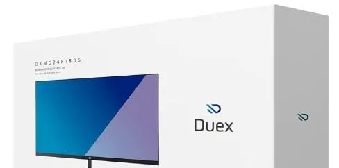 Kabum - Monitor Gamer Duex 24, Full HD, 180Hz, 1ms, IPS, Adaptative-Sync, HDR 10, HDMI e DisplayPort, Som Integrado, Preto - DXMO24F180S